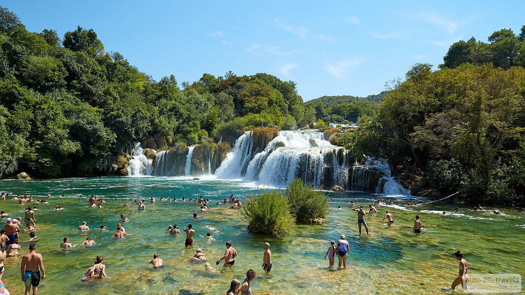 Krka, National Park with Waterfalls, Croatia