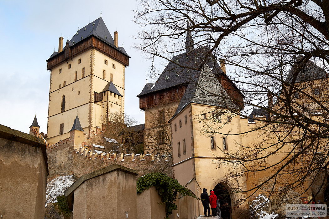 Замок Карлштейн - Чехія на автомобілі