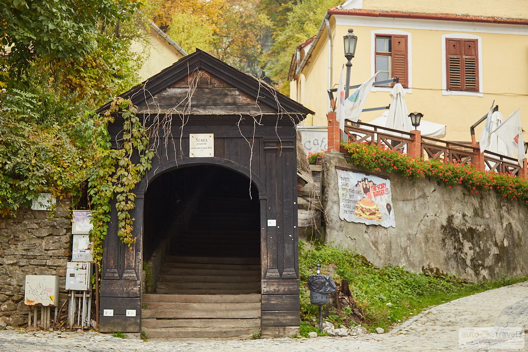 Криті сходи – Scara acoperită (Сіґішоара –  Sighișoara)