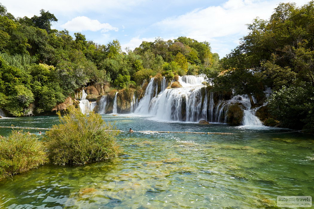 Krka - National Park, road trip to Croatia by car