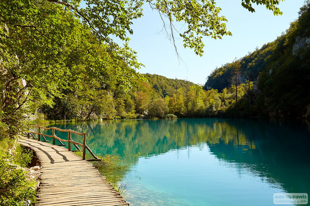 Plitvice Lakes, Croatia by car