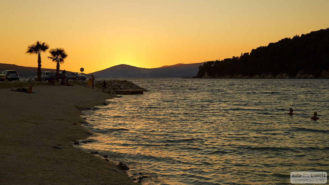 Split, Croatia by car, beaches