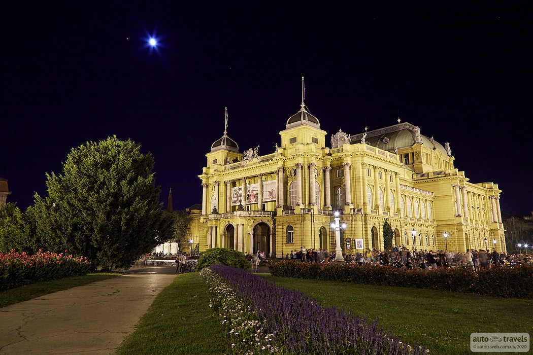Zagreb, Croatia. Traveling to Croatia by car